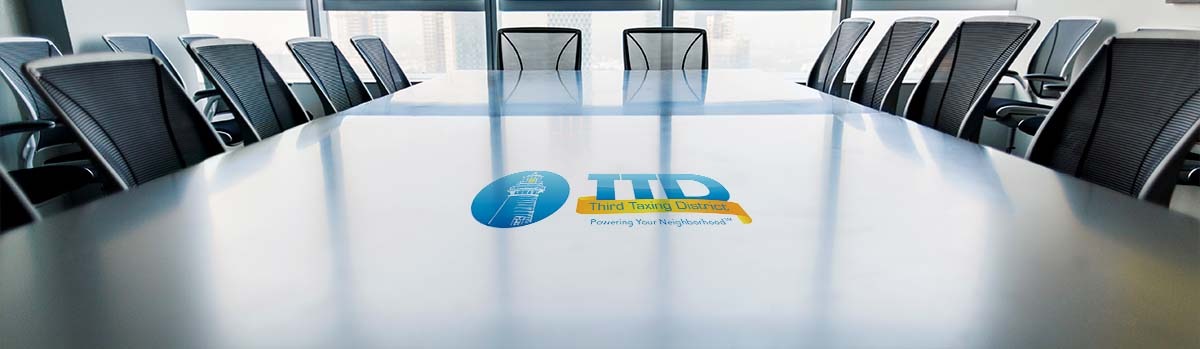 ttd logo superimposed on table